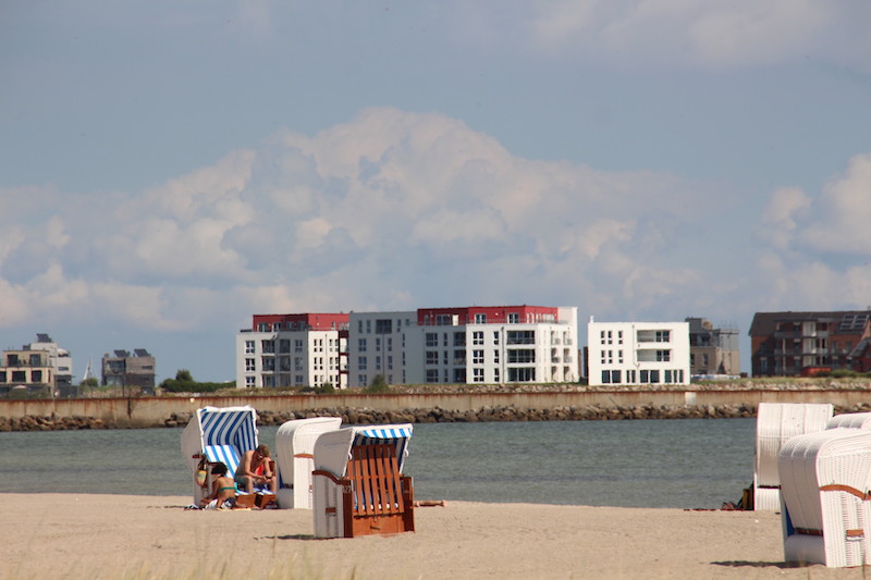 Bautenstand am 20.August 2022, 3. und 4. Bauabschnitt der Residenz Bollwark in Olpenitz-Hafen, Ostsee