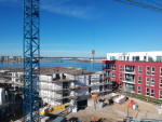 Bautenstand am 07.Oktober 2021, 3. und 4. Bauabschnitt der Residenz Bollwark in Olpenitz-Hafen, Ostsee